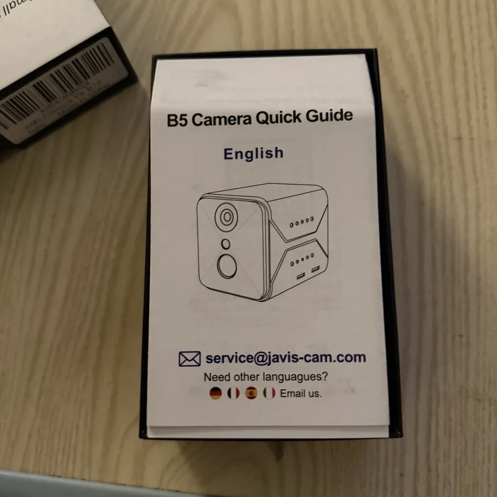 Javiscam Mini‎ Cam/Security Camera Open Box